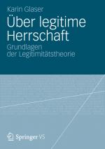 Cover-Bild Über legitime Herrschaft