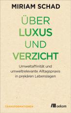 Cover-Bild Über Luxus und Verzicht