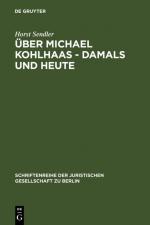 Cover-Bild Über Michael Kohlhaas - damals und heute