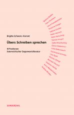 Cover-Bild Übers Schreiben sprechen