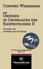 Cover-Bild Übungen in Grundlagen der Elektrotechnik II