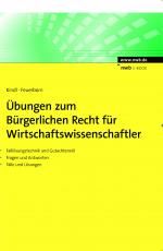 Cover-Bild Übungen zum Bürgerlichen Recht für Wirtschaftswissenschaftler