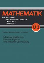 Cover-Bild Übungsaufgaben zur linearen Algebra und linearen Optimierung