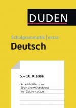 Cover-Bild Übungsblätter Zeichensetzung zur Duden Schulgrammatik extra - Deutsch