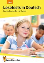Cover-Bild Übungsheft mit Lesetests in Deutsch 4. Klasse