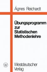 Cover-Bild Übungsprogramm zur Statistischen Methodenlehre