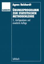 Cover-Bild Übungsprogramm zur statistischen Methodenlehre