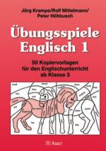 Cover-Bild Übungsspiele Englisch, Band 1