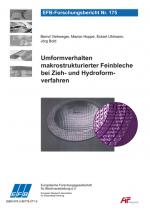 Cover-Bild Umformverhalten makrostrukturierter Feinbleche bei Zieh- und Hydroformverfahren