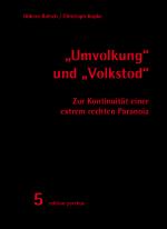 Cover-Bild "Umvolkung" und "Volkstod"