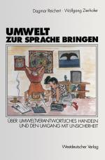 Cover-Bild Umwelt zur Sprache bringen