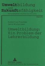 Cover-Bild Umweltbildung: Ein Problem der Lehrerbildung