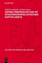 Cover-Bild Umweltreproduktion im staatsmonopolistischen Kapitalismus