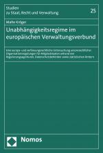 Cover-Bild Unabhängigkeitsregime im europäischen Verwaltungsverbund