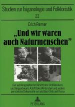 Cover-Bild «Und wir waren auch Naturmenschen»