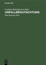 Cover-Bild Unfallbegutachtung