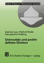 Cover-Bild Unimodale und positiv definite Dichten