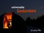 Cover-Bild universelle Gedanken