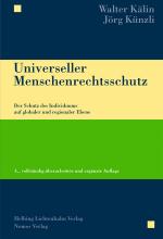 Cover-Bild Universeller Menschenrechtsschutz