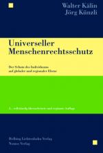 Cover-Bild Universeller Menschenrechtsschutz