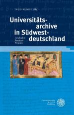 Cover-Bild Universitätsarchive in Südwestdeutschland