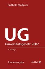 Cover-Bild Universitätsgesetz 2002 - UG