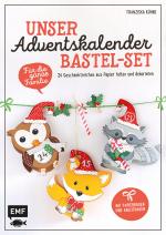 Cover-Bild Unser Adventskalender Bastel-Set – Für die ganze Familie: Mit Papierbogen und Anleitungen