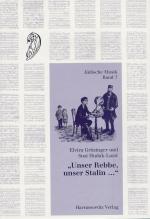 Cover-Bild "Unser Rebbe, unser Stalin..."