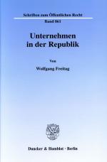 Cover-Bild Unternehmen in der Republik.