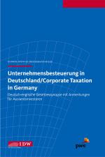 Cover-Bild Unternehmensbesteuerung in Deutschland/Corporate Taxation in Germany