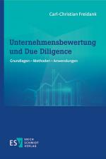 Cover-Bild Unternehmensbewertung und Due Diligence