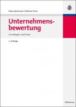 Cover-Bild Unternehmensbewertung