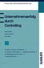 Cover-Bild Unternehmenserfolg durch Controlling