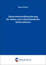 Cover-Bild Unternehmensfinanzierung für kleine und mittelständische Unternehmen