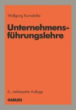 Cover-Bild Unternehmensführungslehre