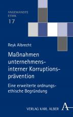 Cover-Bild Unternehmensinterne Korruptionsprävention