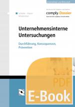 Cover-Bild Unternehmensinterne Untersuchungen (E-Book)