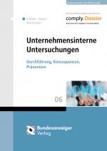 Cover-Bild Unternehmensinterne Untersuchungen