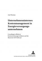 Cover-Bild Unternehmensinternes Kostenmanagement in Energieversorgungsunternehmen