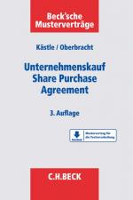 Cover-Bild Unternehmenskauf - Share Purchase Agreement