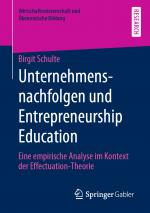 Cover-Bild Unternehmensnachfolgen und Entrepreneurship Education