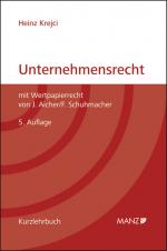 Cover-Bild Unternehmensrecht (gebunden)