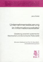 Cover-Bild Unternehmenssteuerung im Informationszeitalter