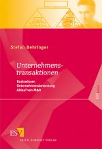 Cover-Bild Unternehmenstransaktionen