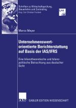 Cover-Bild Unternehmenswertorientierte Berichterstattung auf Basis der IAS/IFRS