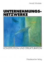 Cover-Bild Unternehmungsnetzwerke