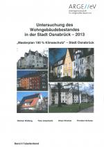 Cover-Bild Untersuchung des Wohngebäudebestandes in der Stadt Osnabrück - 2013