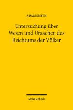 Cover-Bild Untersuchung über Wesen und Ursachen des Reichtums der Völker