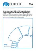 Cover-Bild Untersuchung und Entwicklung strömungsprofilunempfindlicher Wasser- und Wärmezähler und deren mechanischer Schnittstellen