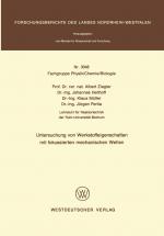 Cover-Bild Untersuchung von Werkstoffeigenschaften mit fokussierten mechanischen Wellen